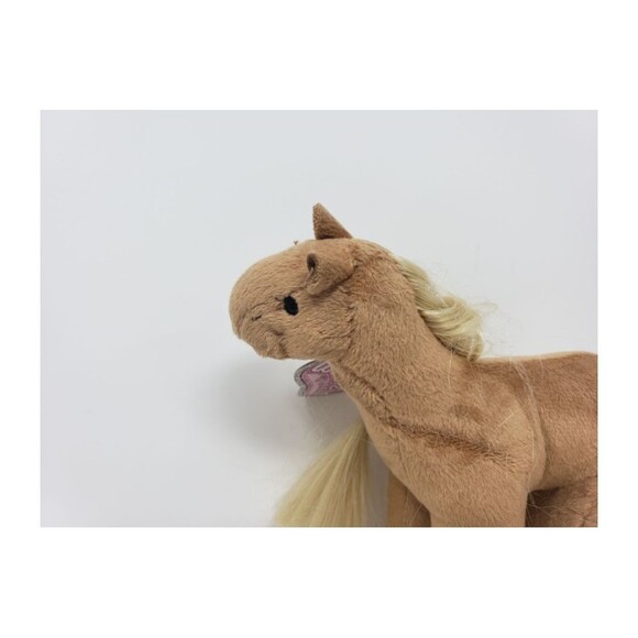 Whimzy Pets Horse, HALO, Brown Horse, Blond Mane, Plush Brown Pony, #31200 2010 - Picture 11 of 12